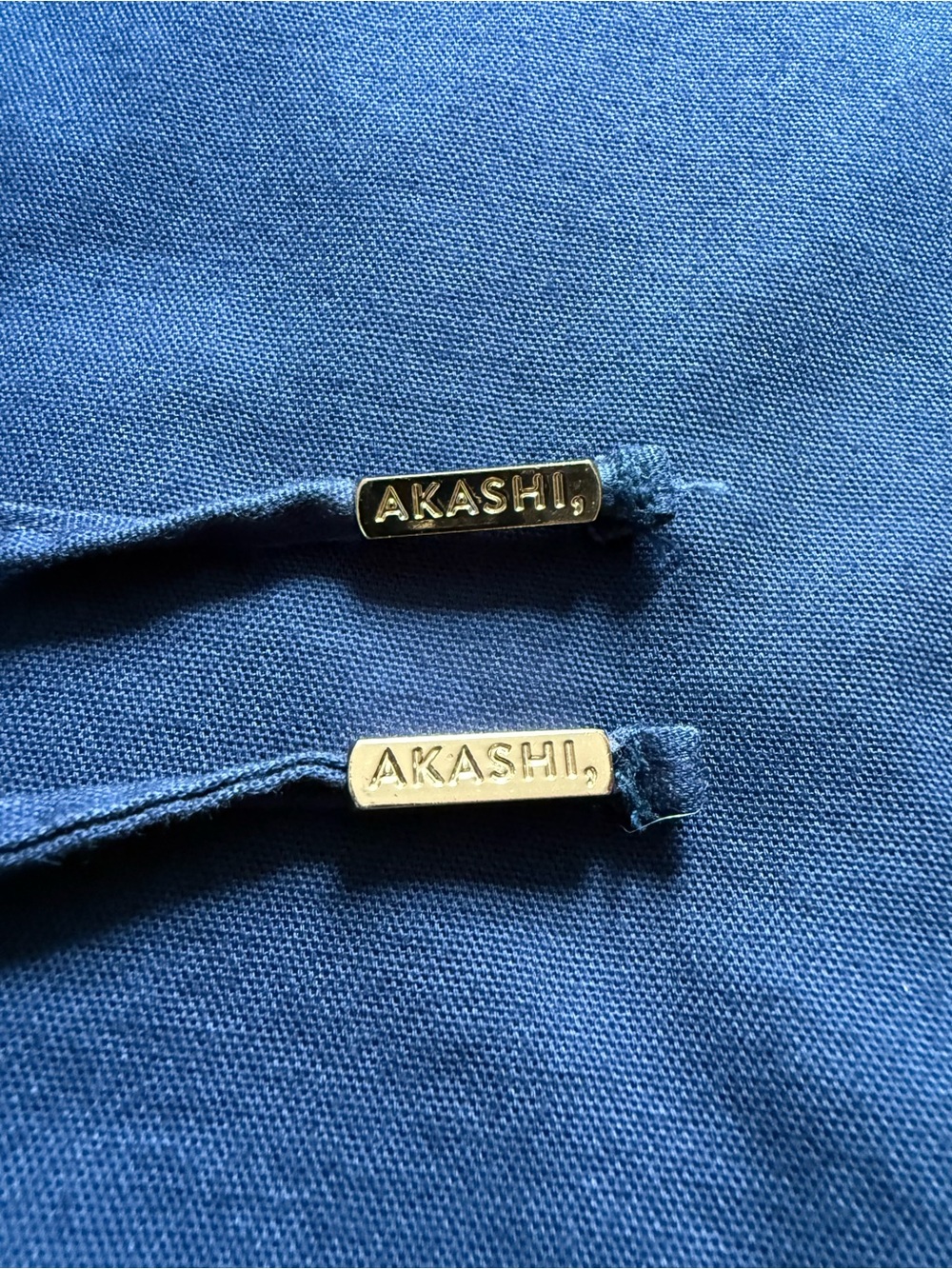 AKASHI-KAMA Noragi Jacket - Organic Navy, Size Small - Chore Coat - Blazer - USA - Picture 5 of 9